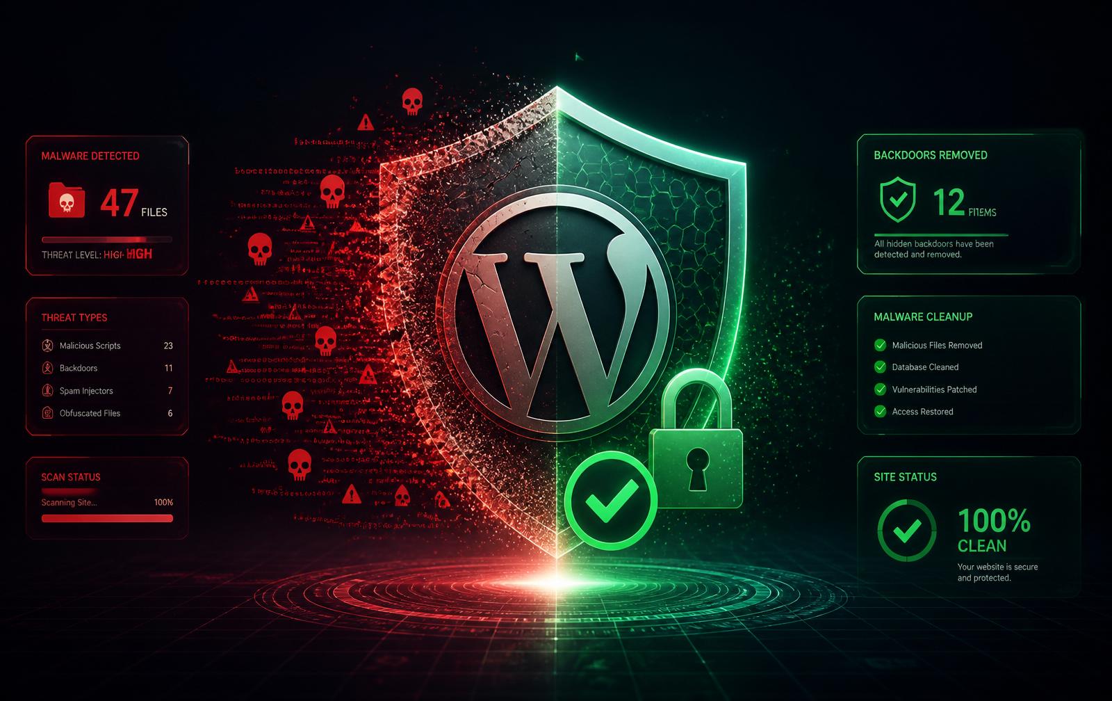 WordPress Malware Removal — Detect, Clean & Protect