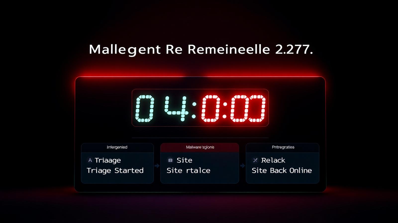 Emergency Malware Removal — Same-day rush cleanup for compromised WordPress sites